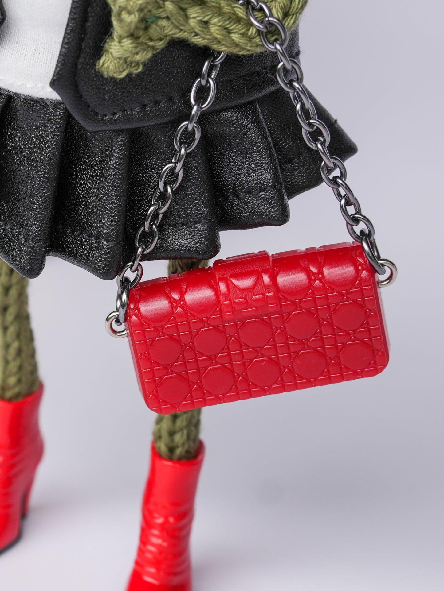 Ms. Frog in Red Boots