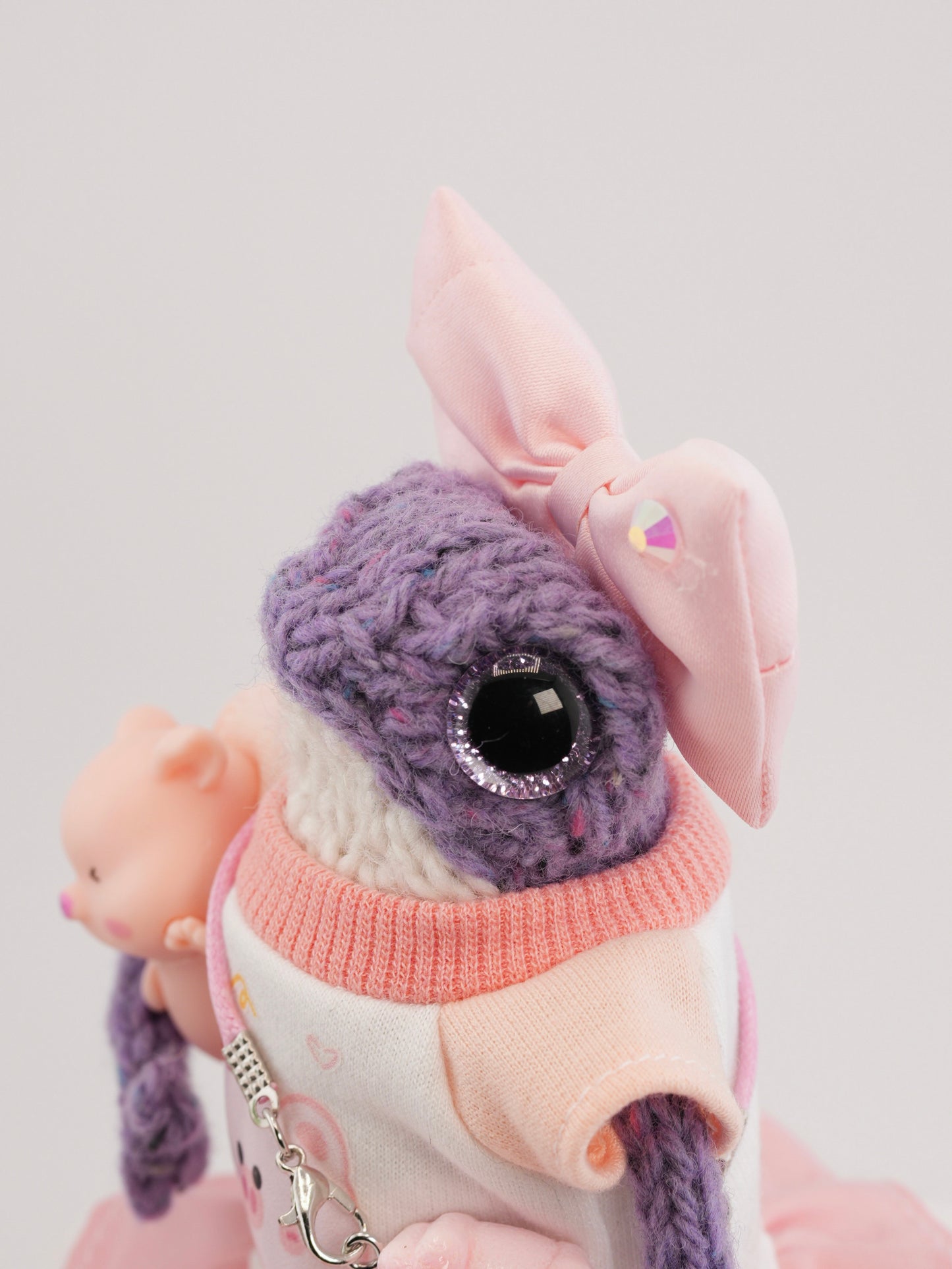 Tilly Puddingdrop with a piglet named Plum