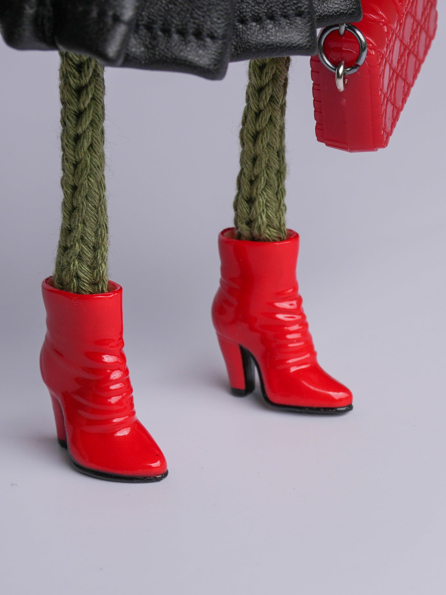 Ms. Frog in Red Boots