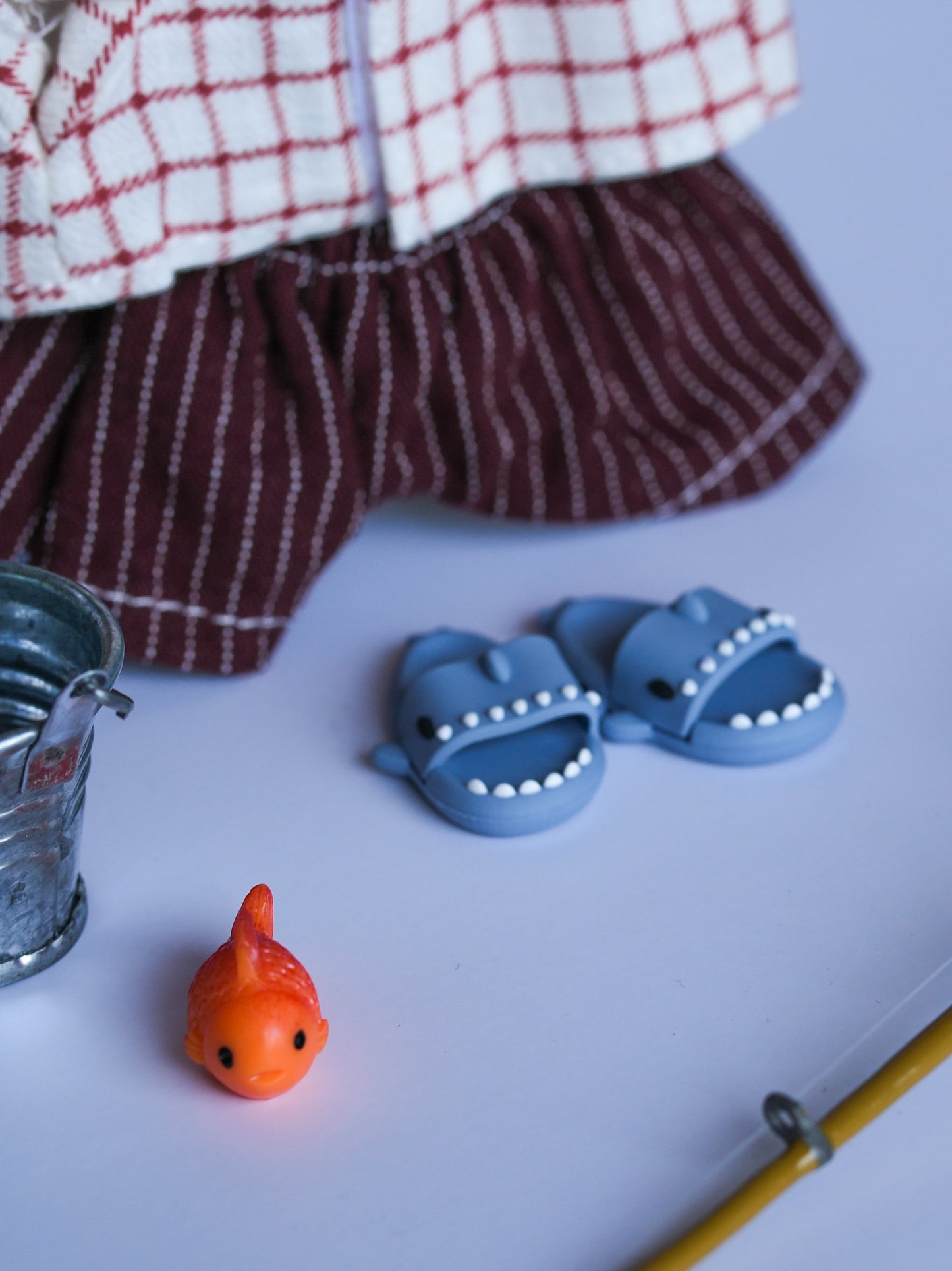 Froggy Wardrobe. Outfit for a Knitted Frog.