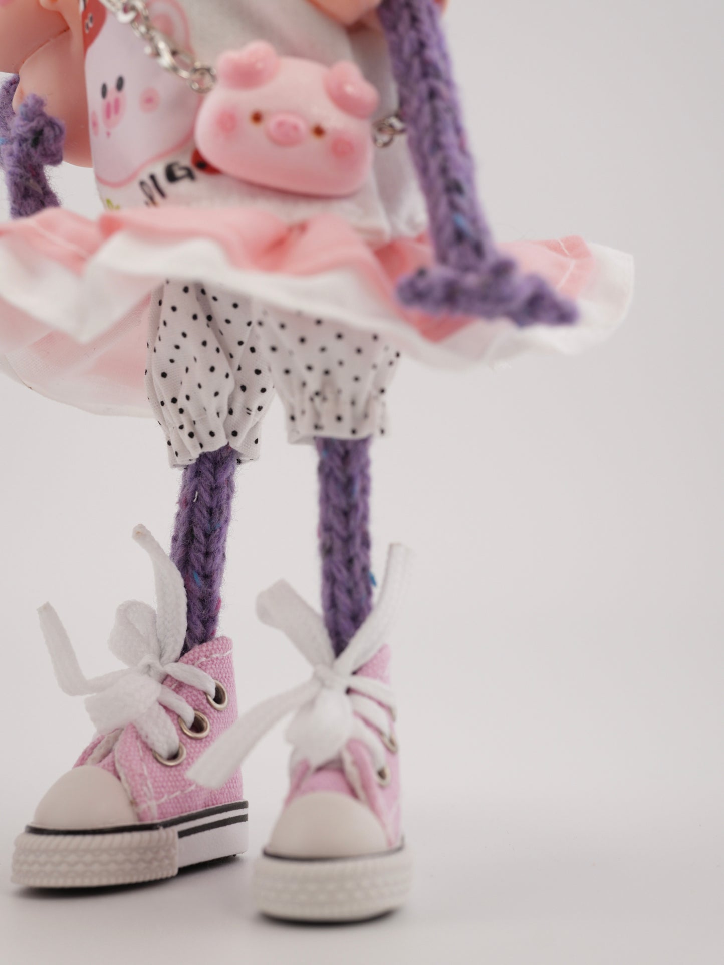 Tilly Puddingdrop with a piglet named Plum