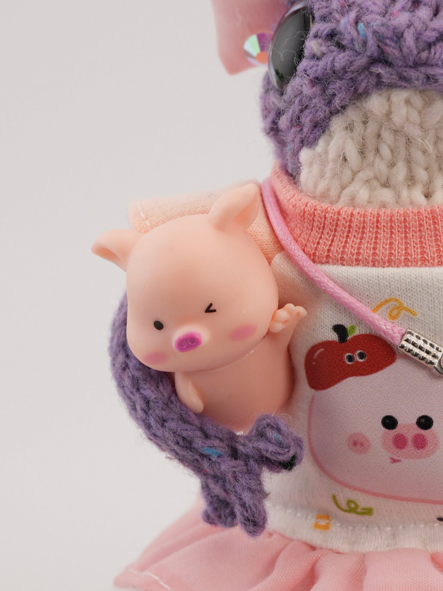 Tilly Puddingdrop with a piglet named Plum