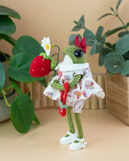 🐸 Knitted Frog