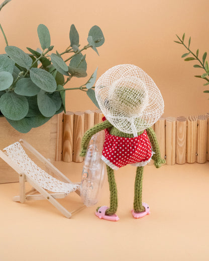 🐸 Knitted Frog
