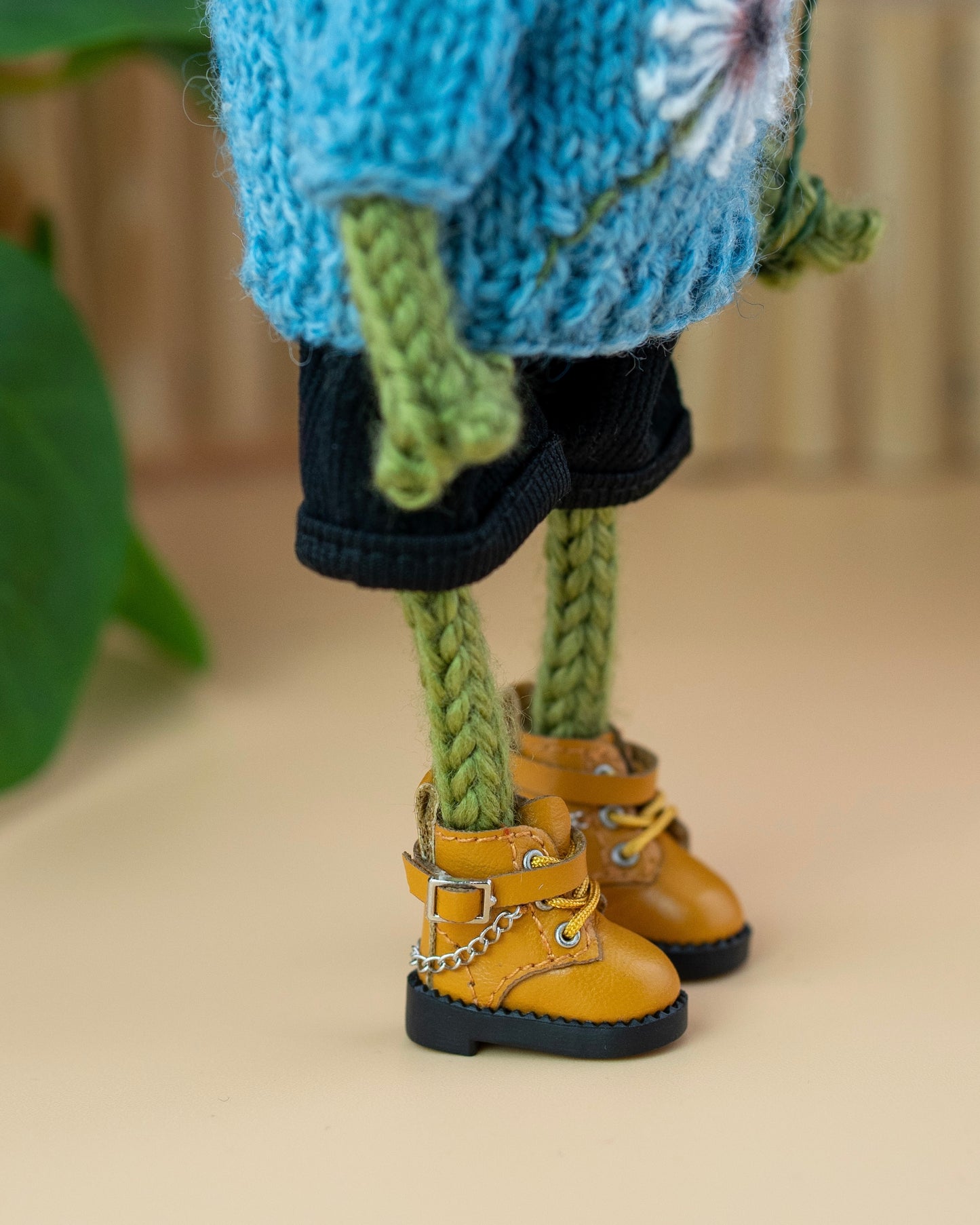 🐸 Knitted Frog