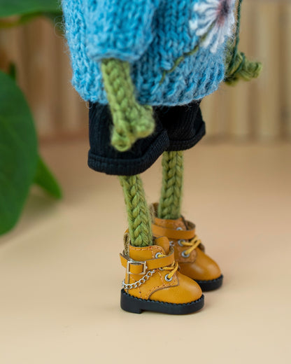 🐸 Knitted Frog