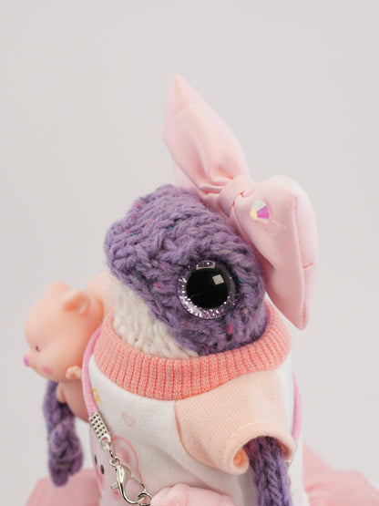 Tilly Puddingdrop with a piglet named Plum