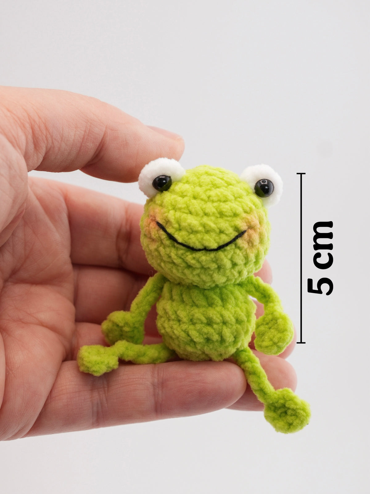 Mini Crocheted Frog