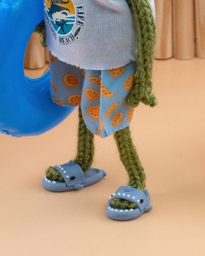 🐸 Knitted Frog
