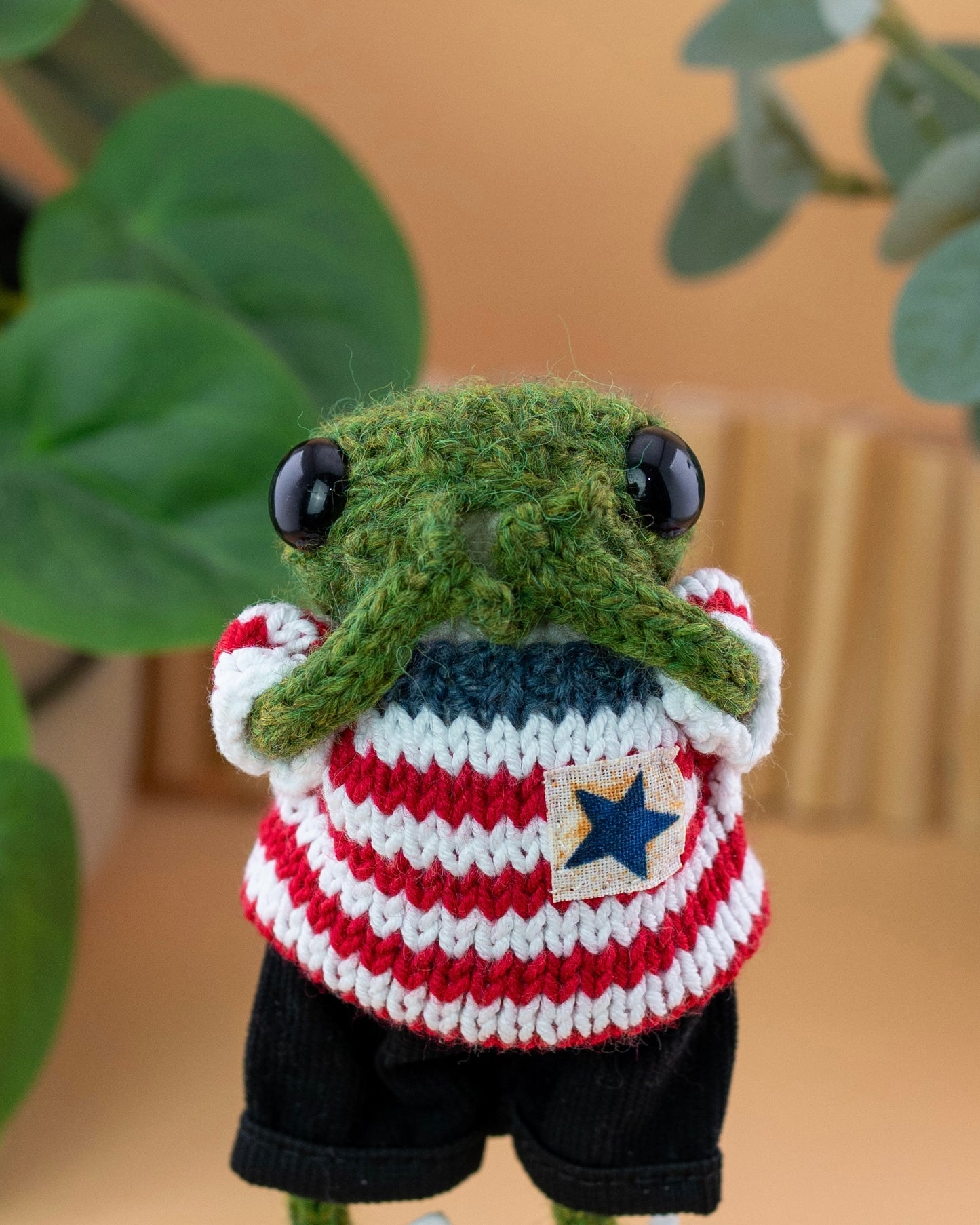 🐸 🏆 Knitted Frog
