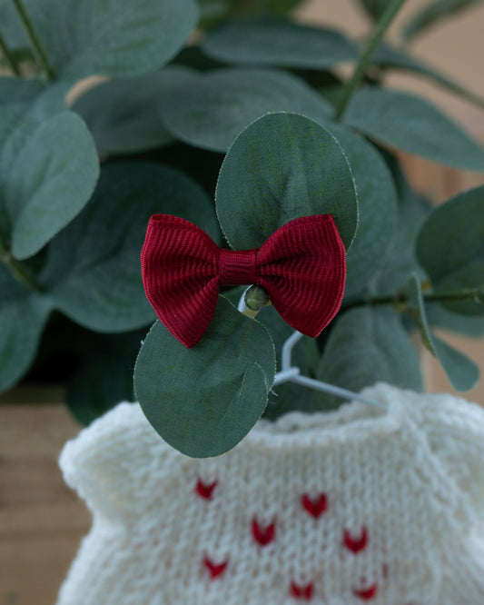 Outfit for a Knitted Frog.