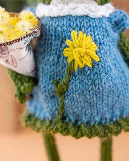 🐸 Knitted Frog