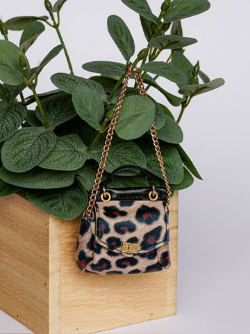 Leopard Print Mini Bag