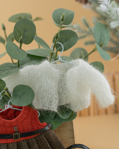 Outfit for a Knitted Frog.