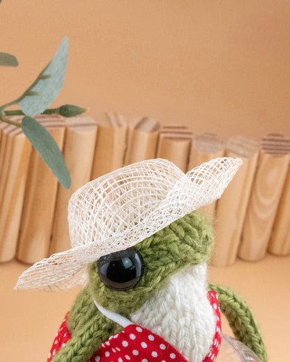 🐸 Knitted Frog