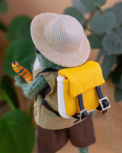 🐸 Knitted Frog