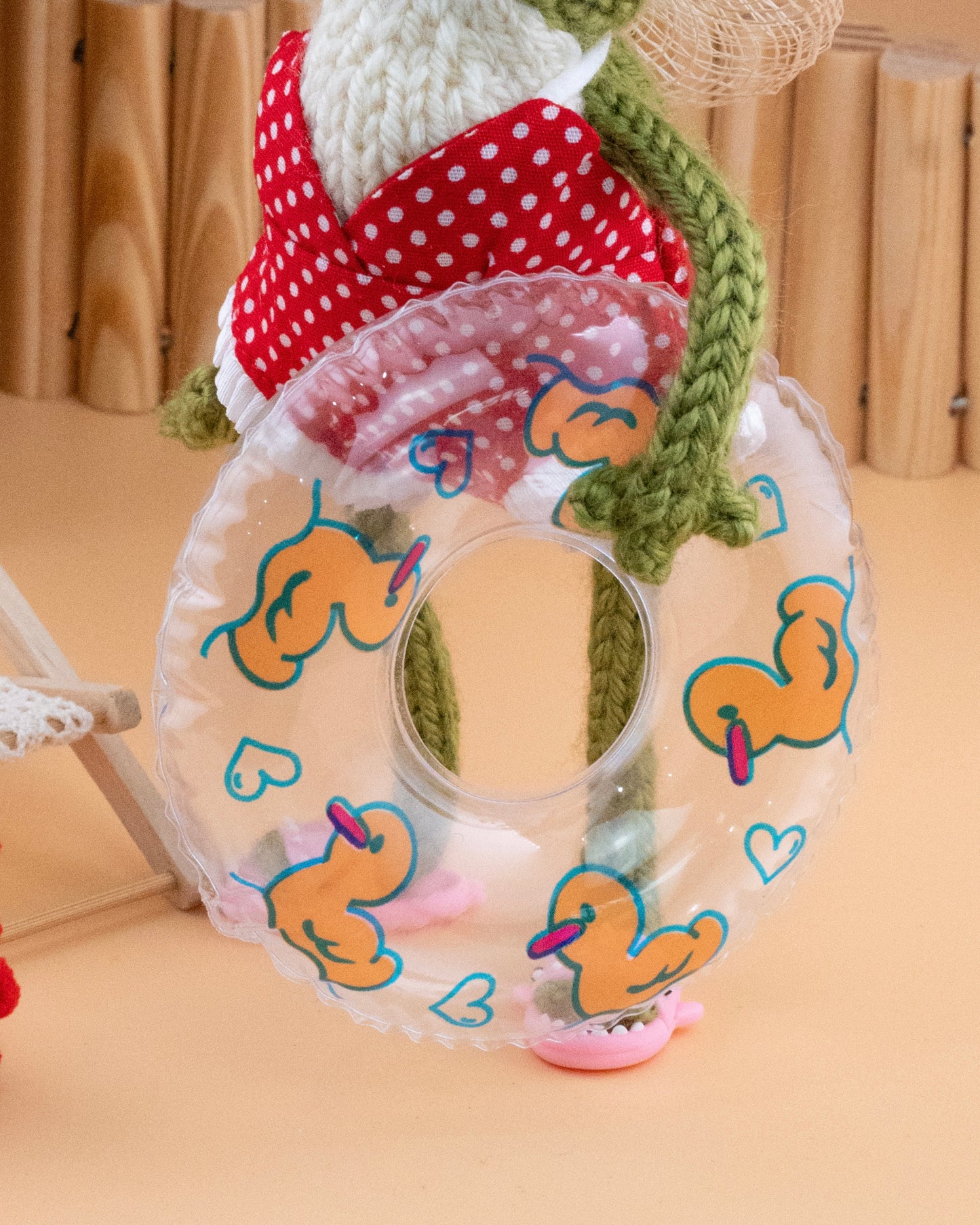 🐸 Knitted Frog
