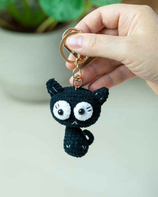 Black Cat Keychain 🐈‍⬛