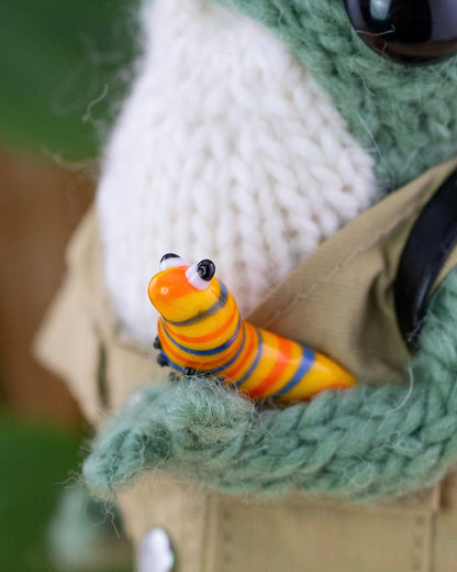 🐸 Knitted Frog