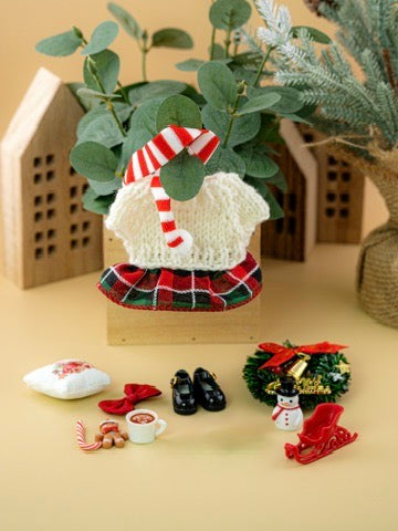 Outfit for a Knitted Frog.